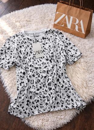 Футболка леопардовий принт лео