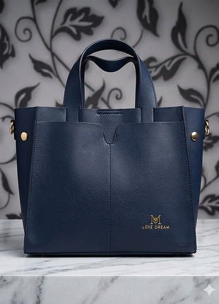 Сумка женская love dream сумочка синяя электрик