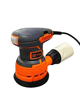 Профессиональная эксцентриковая шлифмашина gtm osk125/300h : платформа 125 мм(osk125/300h)