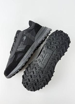 Lacoste elite active all black 4