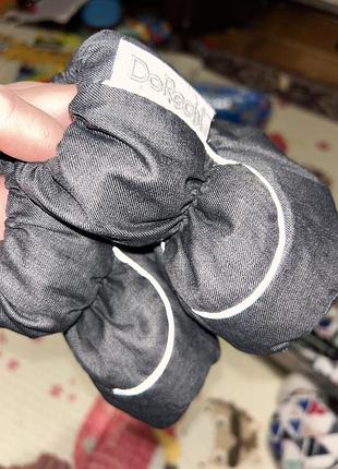 Пінетки зимові do rechi унісекс сірі 0-12міс
