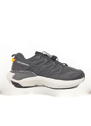 Кроссовки мужские salomon xt pu re advanced серые демисезонные весна-лето-осень кожа текстиль размер 41-46 новые 11675
