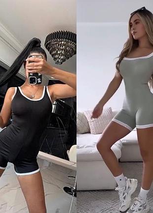 Комбинезон рубчик