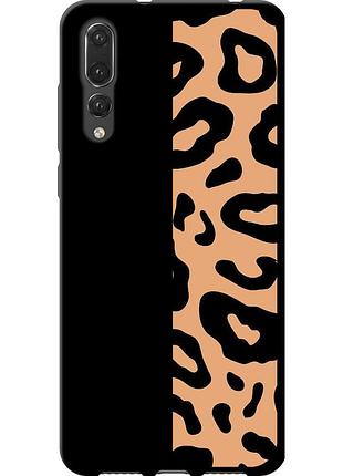 Чехол tpu на телефон huawei p20 pro пятна леопарда "4269b-1470-58250"