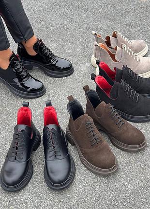 Натуральная кожа замша все размеры ботинки туфли