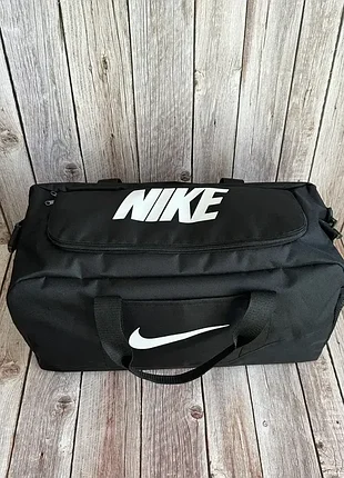 Спортивна сумка чорна nike сумка чоловіча в спортзал дорожні сумки сумка для тренувань