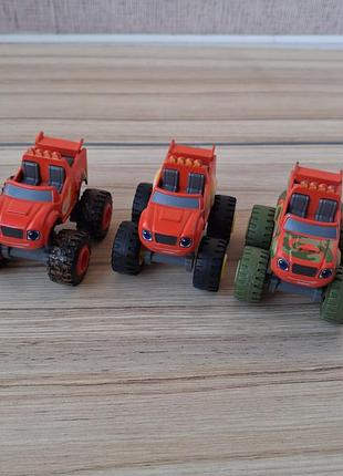 Металлические машинки блеск и чудо машинки blaze &amp; the monster machines