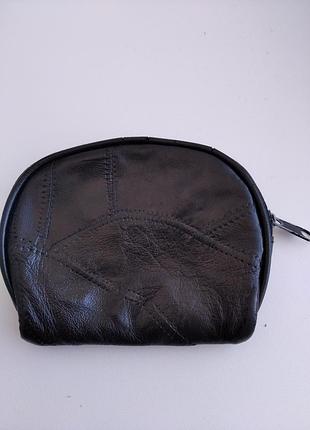 Косметичка кожаная,