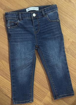 Джинсы zara 12-18 месяцев