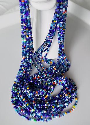 Винтажное ожерелье из бисера.