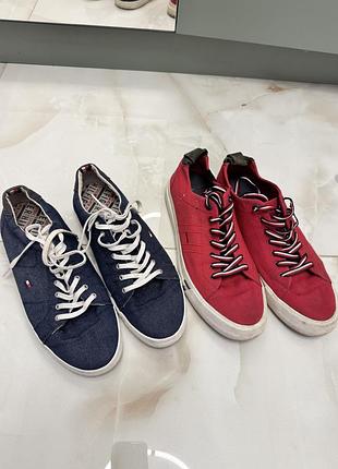 Кеди tommy hilfiger 42 ціна за дві пари