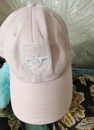 Кепка пудрово-рожева arsenal