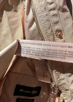 Massimo dutti тренч вкорочений 6