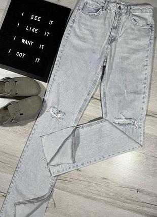 Джинсы с распорками zara
