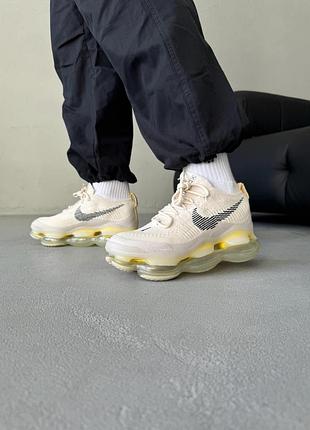 Nike air max scorpion flyknit beige 9