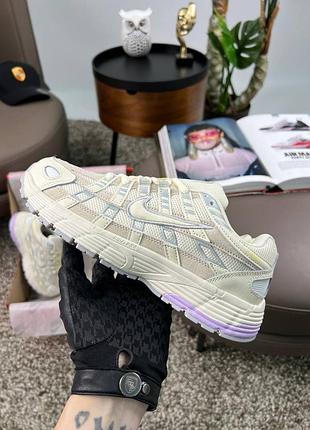 Женские кроссовки nike p-6000 w beige
