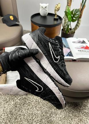 Женские кроссовки nike p-6000 w black white 7
