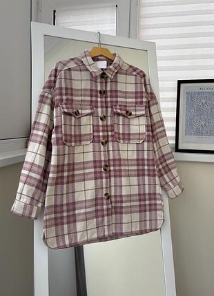 Нова тепла сорочка в клітинку