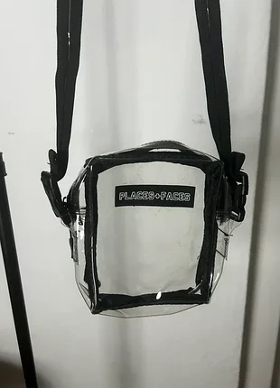 Places+faces прозрачная сумка crossbody оригинал unisex
