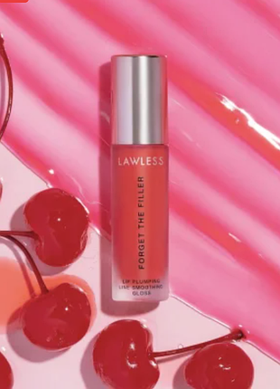 Блеск для губ с эффектом увеличения lawless forget the filler lip plumping line smoothing gloss (cherry vanilla) 1,7 мл