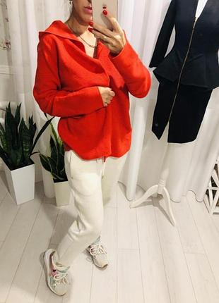 Кардиган з капюшоном в рубчик 4