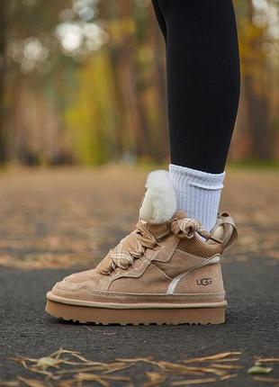 Ugg lowmel sneaker high beige