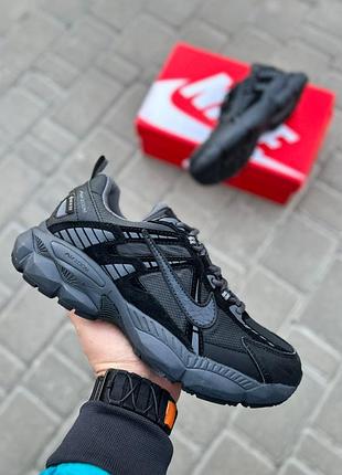 Nike v2k zoom termo black gray 2
