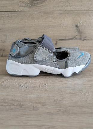 Кроссовки сандалии б/у найк nike air rift 34 р 22 см липучка