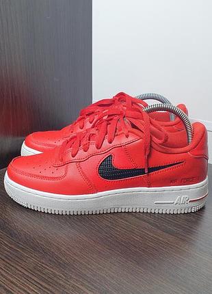 Кроссовки nike air force 1 low '07 university red(оригинал)