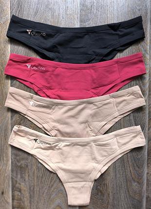 Obrana/anabel arto, набори стильних бавовняних бразиліан s,м, л, хл