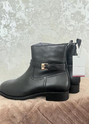Жіночі черевики, весна-осінь, чорні, 40 розмір