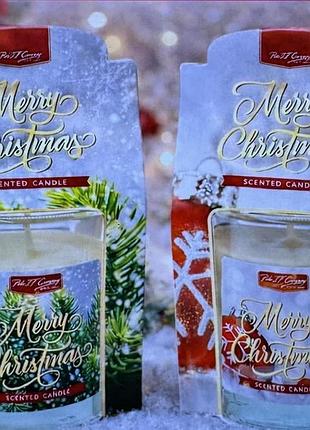 Ароматизована свічка merry christmas