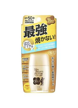 Omi brotherhood sun bears active protect milk spf50+ pa++++  сонцезахисне молочко, 30 г
