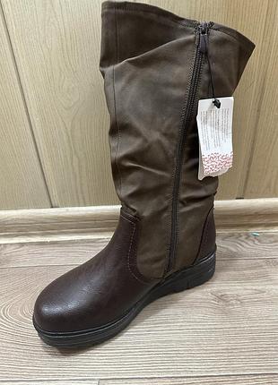 Жіночі чоботи heavenly feet kansas, uk 5 (≈ 38), коричневі