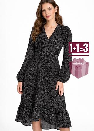 🥰 міді сукня в квітковий принт shein xl