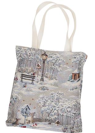 Сумка гобеленовая eden854w-sm36 limaso, 36x36, квадратно, новогодний, без люрекса, 75% полиэстер, 22% хлопок, 3% акрил, гобелен