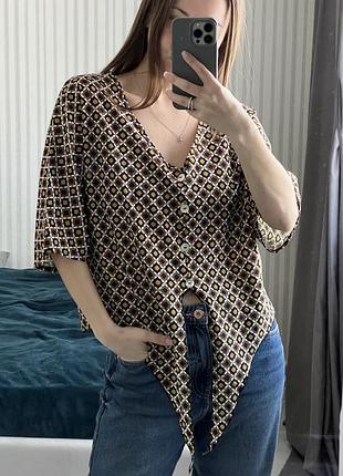 Блуза на завʼязках