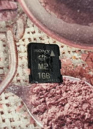 Картка пам'яті 1 Гб sony m2 5.78/9.22 соні