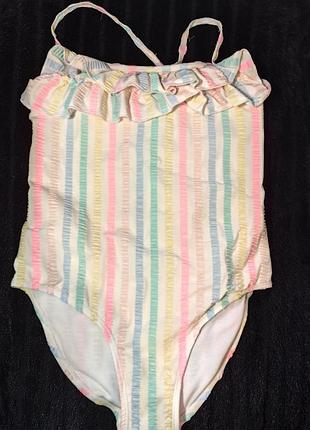 Класний стильний купальник в басейн пляж тренування на дівчинку.