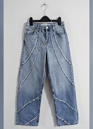 Джинсы-багги bershka denim jeans