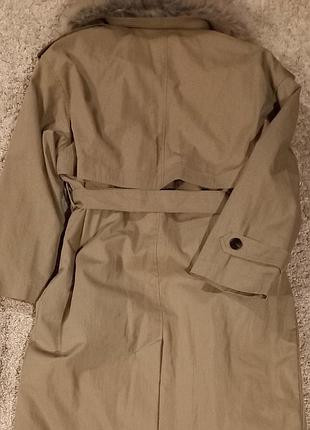 Стьоганий тренч stradivarius. 5