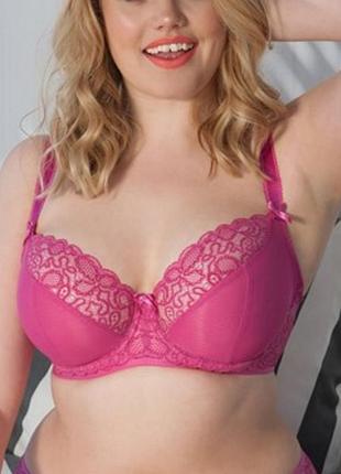80i 80j 80k яркий бюстгальтер балконет на очень большую грудь curvy kate 2