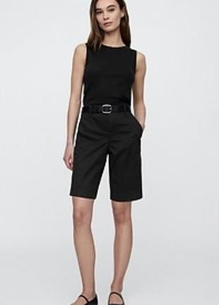 Чорні шорти бермуди gap