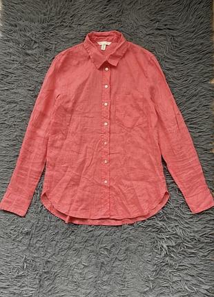 Рубашка льяна н&м 7