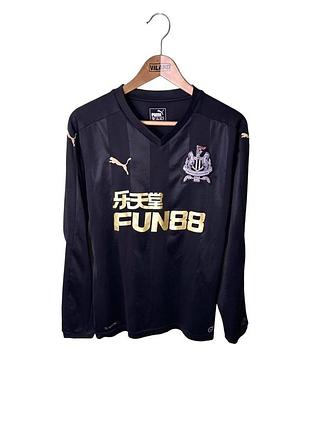 Newcastle united 2017/2018 soccer long sleeve jersey football kit shirt size m футболка чоловіча мужская футболка нюкасл