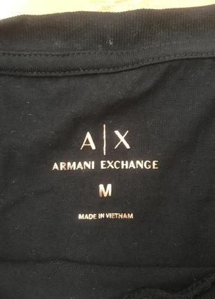 Гламурна футболка armani оригінал паєтки базова брендовий6 фото