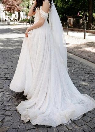 Оригінальна весільна сукня katy corso polina