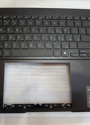 Крышка клавиатуры (палмрест) asus vivobook go 15 модели e1504 (13nb14c2880111) оригинал