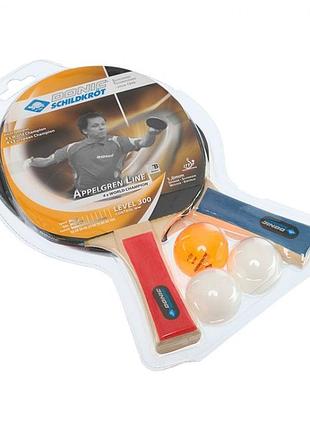 Набор для пинг-понга donic appelgren 300 2-player set dt1-788634s, размер (eu) - one size