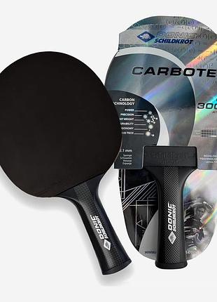 Ракетка для пинг-понга donic carbotec 3000 new dt1-758220, черный, размер (eu) - one size